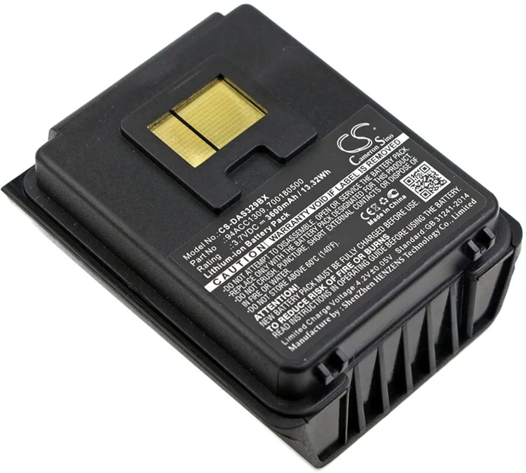 Batteri til GMC-1805 for Datalogic, 3.7V, 3600 mAh v:6243786