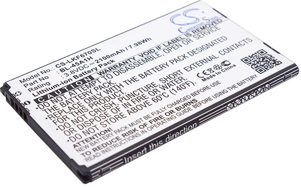 Batteri til Lg K10, 3.8V, 2100 mAh v:1264492