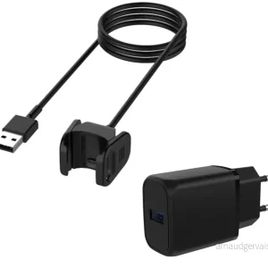 Fitbit Charge 4 / 3 Vegglader 18W + ladekabel, 1m v:6519622
