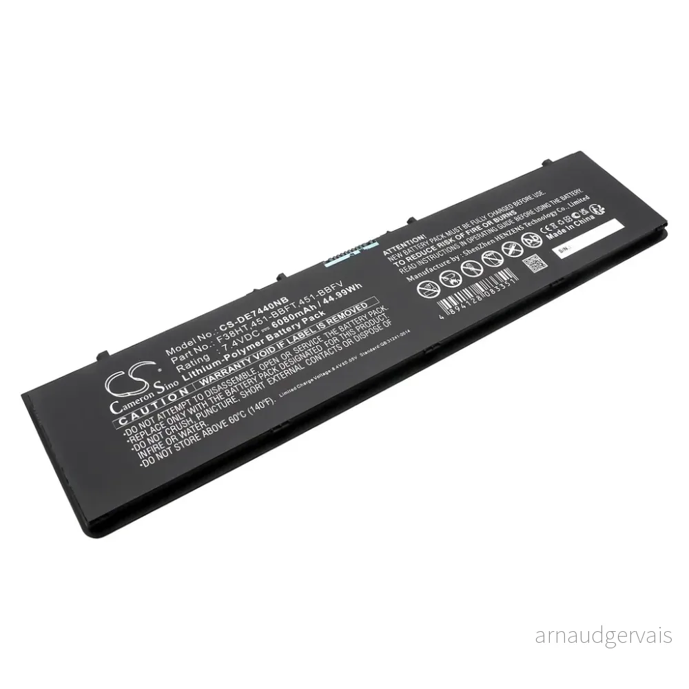 Batteri til Dell Latitude E7440, 7.4V, 6080 mAh v:2013344