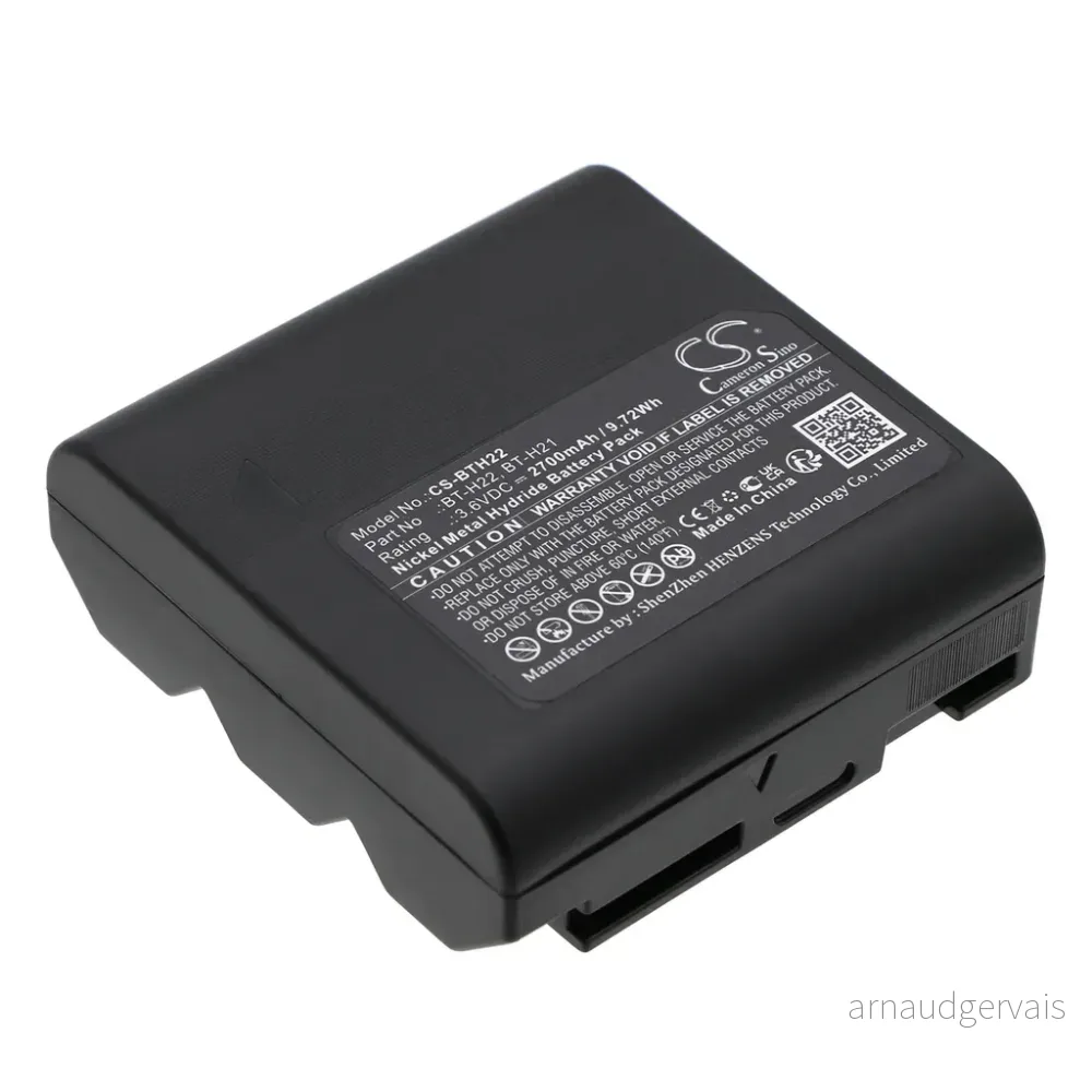 Batteri til Sharp VL-AH30H, 3.6V, 2700 mAh v:1423847