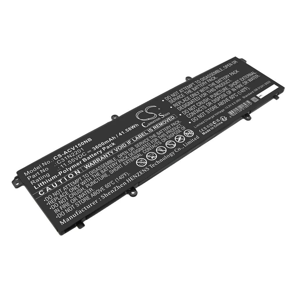 Batteri til Vivobook 15 F1504ZA-NJ698, 11.55V, 3600mAh v:9555359