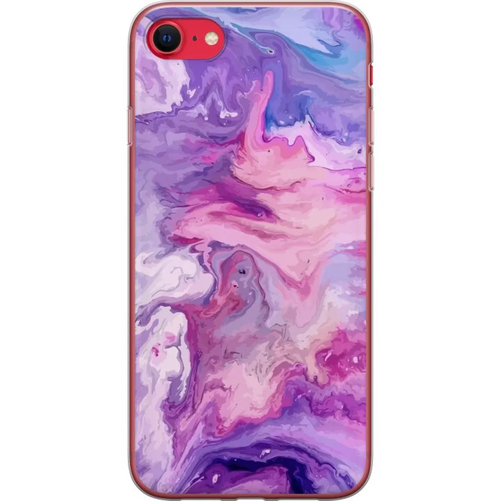 Apple iPhone SE (2020) Gjennomsiktig Telefondeksel Marmor v:2285906