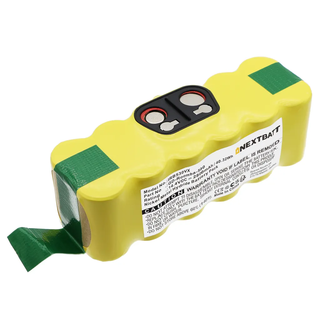 Batteri til Irobot Scooba 450, 14,4, 2800mAh v:1161832