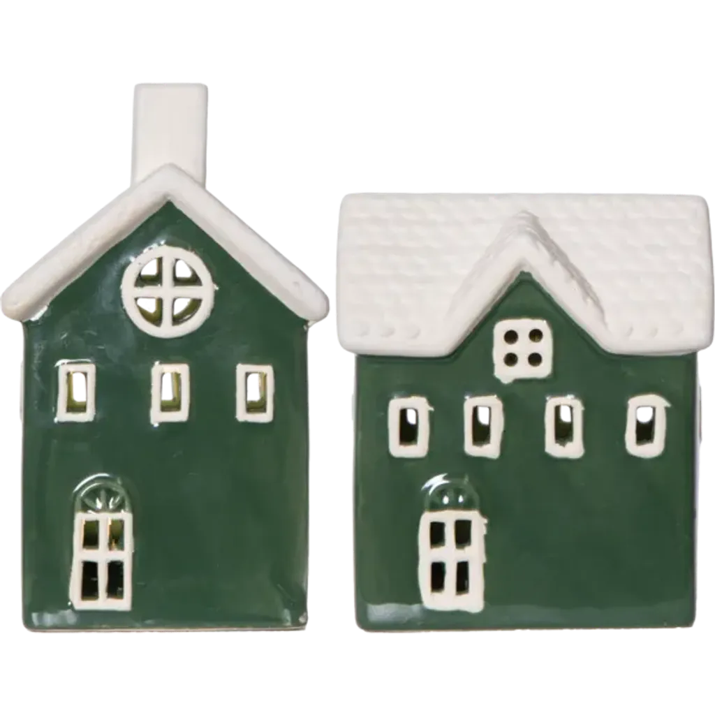 Star Trading Borddekorasjon Husby Keramikkhus 2 stk – Grønn v:6422786 Star Trading Borddekorasjon Husby Keramikkhus 2 stk – Grønn v:6422786