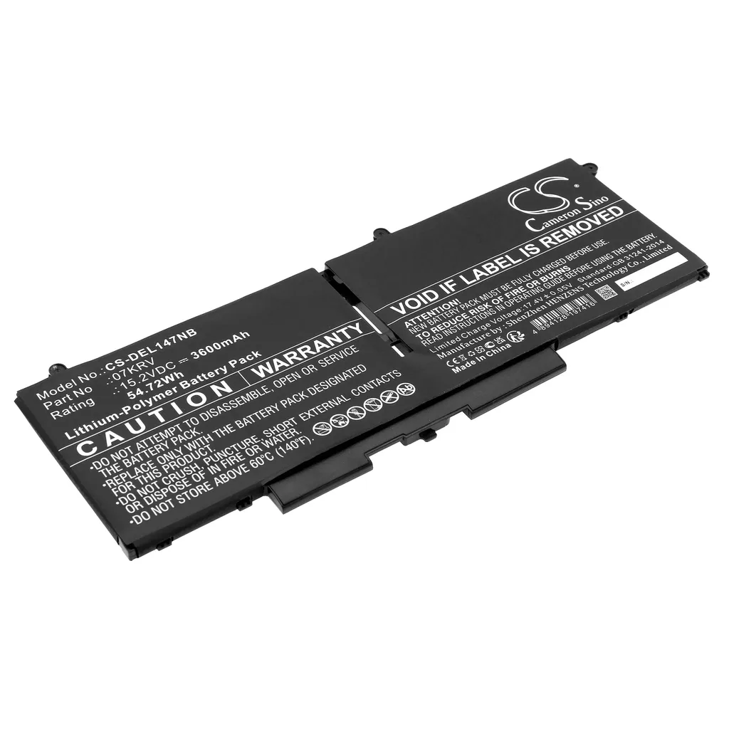 Batteri til Latitude 14 7430 3W64P, 15.2V, 3600mAh v:5446842 Batteri til Latitude 14 7430 3W64P, 15.2V, 3600mAh v:5446842