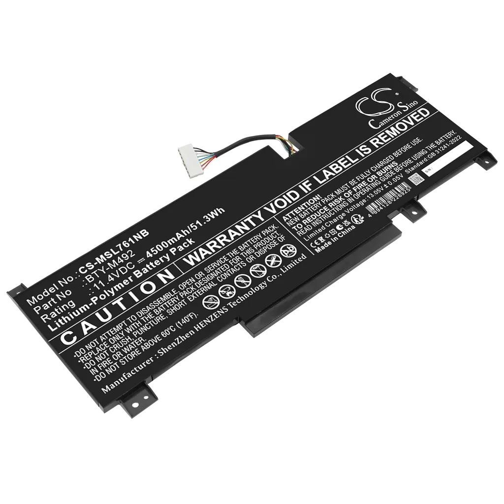 Batteri til Bravo 15 B5DD-244, 11.4V, 4500mAh v:6969623