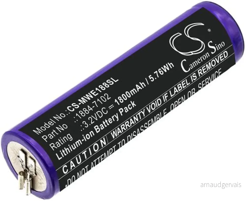 Batteri til Wahl 1888 Li+Pro 2, 3,2V, 1800mAh v:1151728