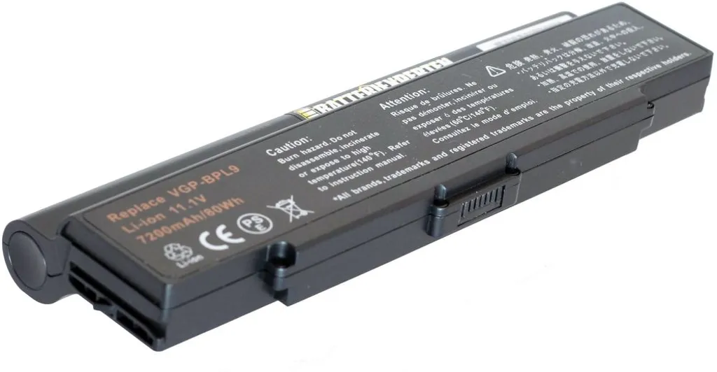 Batteri til Sony Vaio VGN-SZ58GN/C, 11.1V, 6600 mAh v:5313136