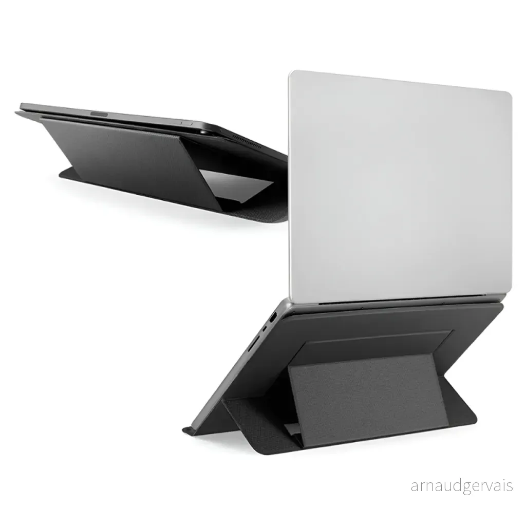 Spigen Slim Fold skrivebordsstativ for bærbar PC opptil 14" LD201-S7 – Svart v:7926256