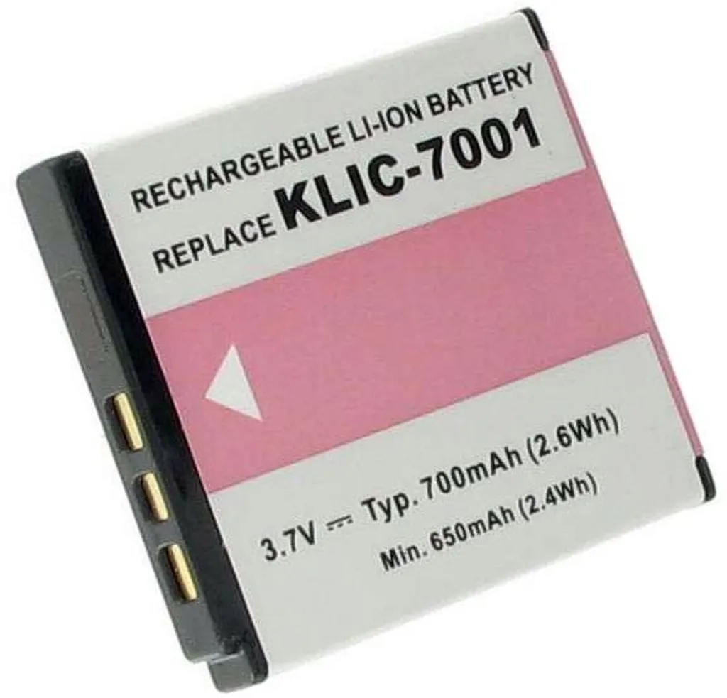 Batteri til Praktica DMMC3D, 3.6V (3.7V), 720 mAh v:8520112