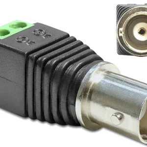 Delock-adapter BNC hunn til terminalblokk 2-pinners v:7034761