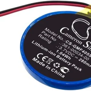 Batteri til Garmin Forerunner 405, 3.7V, 280 mAh v:4461248 Batteri til Garmin Forerunner 405, 3.7V, 280 mAh v:4461248