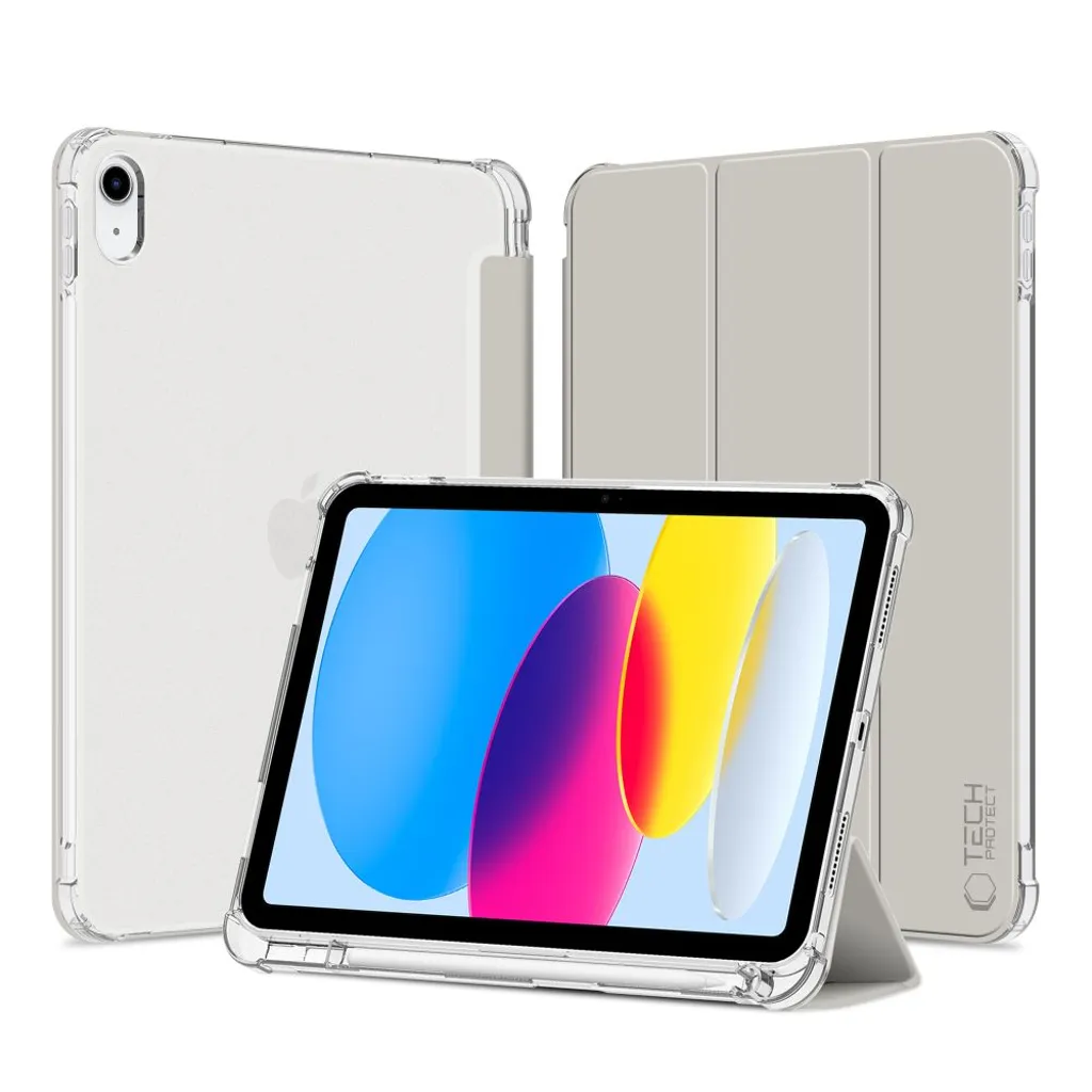 Tech-Protect SC Pen Hybrid Etui til iPad 10th Gen 2022 10.9" – Grå v:2574014