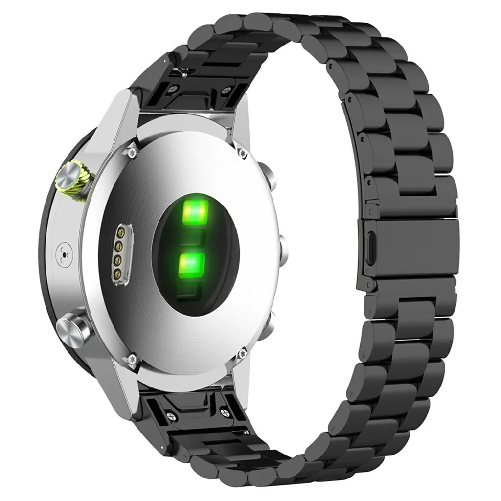 Garmin Fenix 8/Fenix E/Quatix 8 og andre klokkereim titan – svart v:7246170