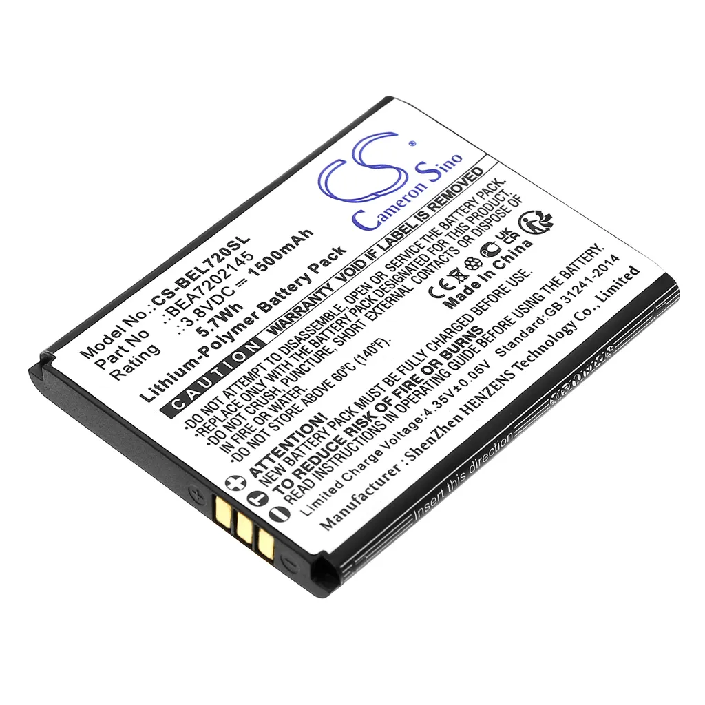 Batteri til Bea-fon SL720, 3.8, 1500mAh v:1279941