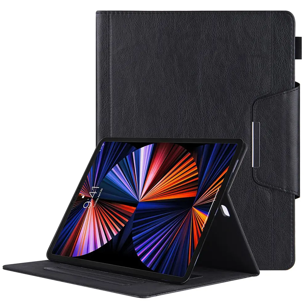 IPad Pro 12.9 2022, 2021, 2020, 2018 etui – Svart v:9804017