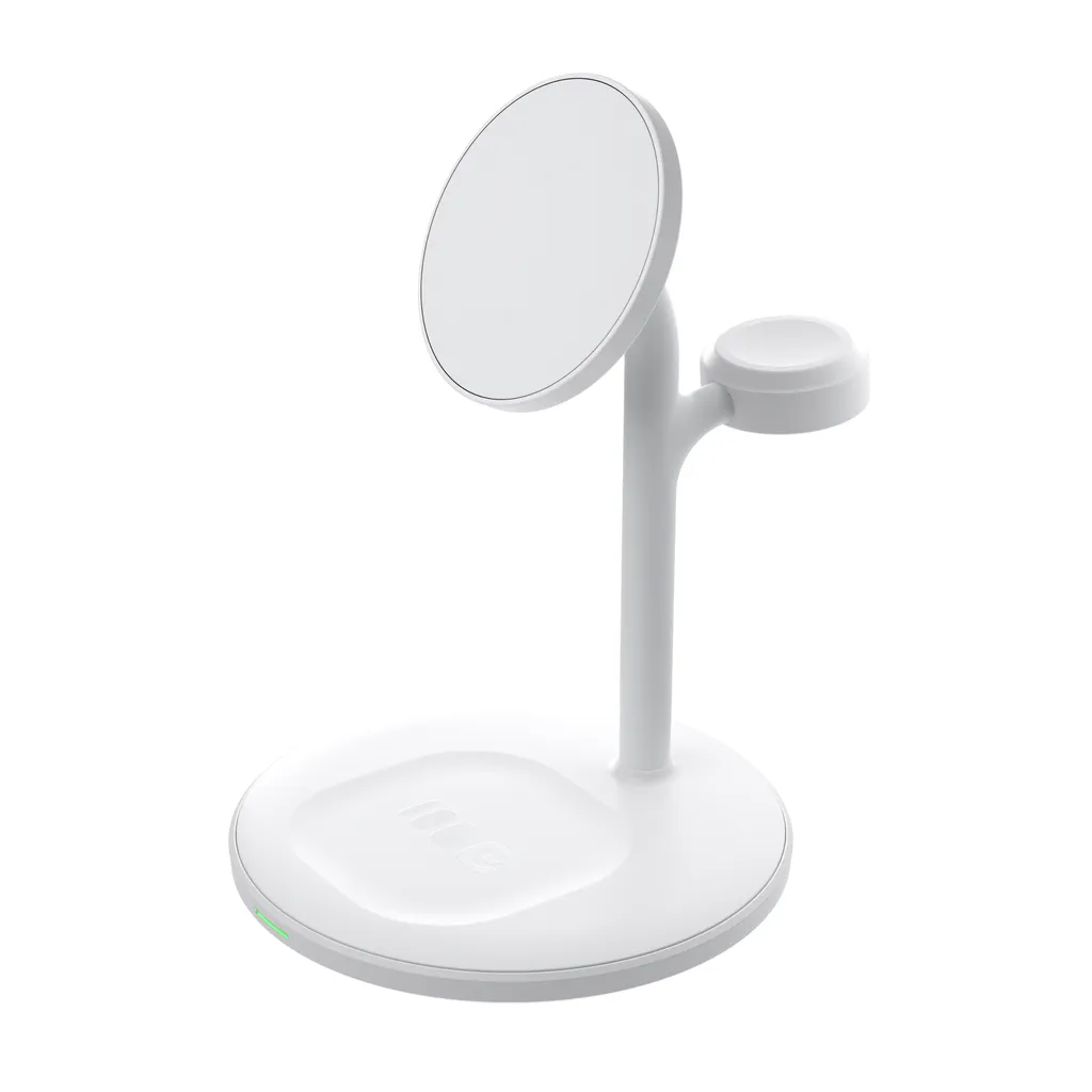 Green Cell 3-i-1 MagSafe Lader Stativ til iPhone, Apple Watch, AirPods v:3195545