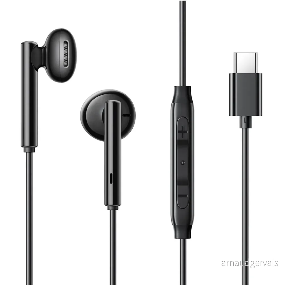 Produkt SiGN USB-C In-Ear-hodetelefoner med ledning – svart v:8736797 Produkt SiGN USB-C In-Ear-hodetelefoner med ledning – svart v:8736797