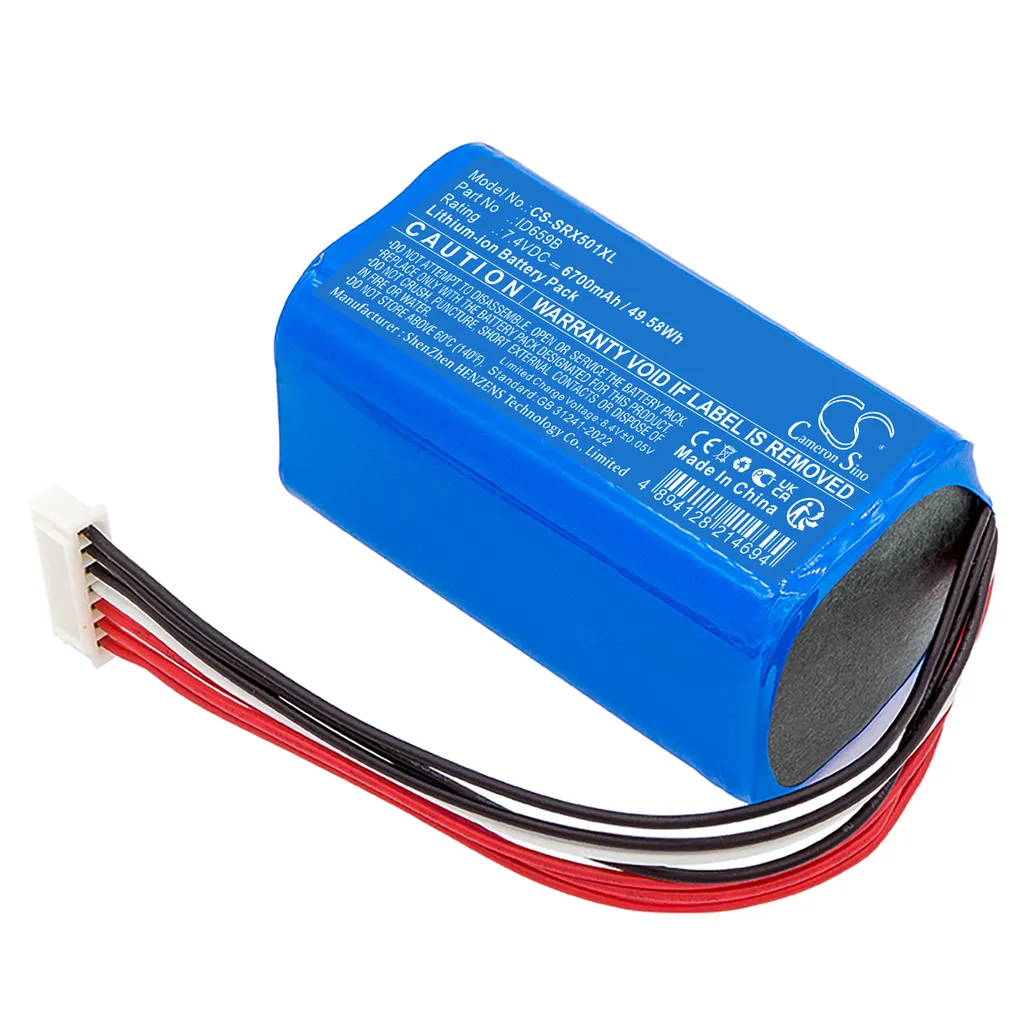 Batteri til SRS-XB501G, 7.4, 6700mAh v:7842797
