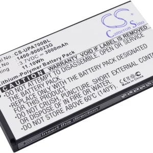 Batteri til 1400-900033G for Unitech, 3.7V, 3000 mAh v:5041734 Batteri til 1400-900033G for Unitech, 3.7V, 3000 mAh v:5041734