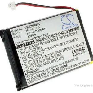 Batteri til Garmin Nuvi 670, 3.6(3.7V), 1150 mAh v:9148452