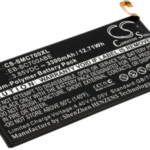 Batteri til EB-BC701ABE for Samsung, 3.85V, 3300 mAh v:3064166 Batteri til EB-BC701ABE for Samsung, 3.85V, 3300 mAh v:3064166