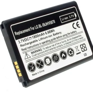 Batteri til EAC61998401 for LG, 3.7V (3.6V), 1800 mAh v:4370905 Batteri til EAC61998401 for LG, 3.7V (3.6V), 1800 mAh v:4370905