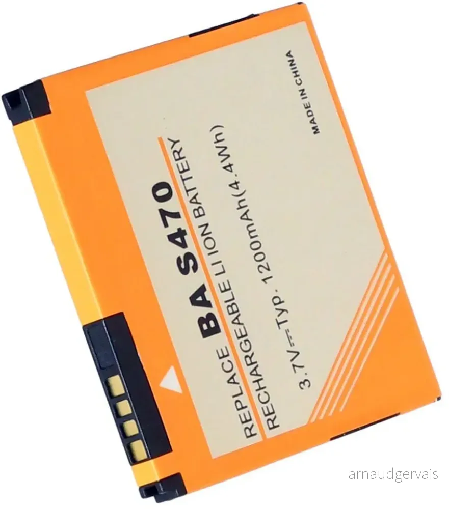 Batteri til HTC Surround, 3.7V (3.6V), 1200 (4.4Wh) mAh v:5456246