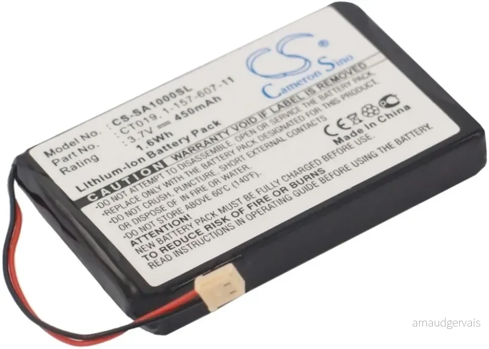 Batteri til Sony NW-A1200s, 3.7V, 450 mAh v:7314632
