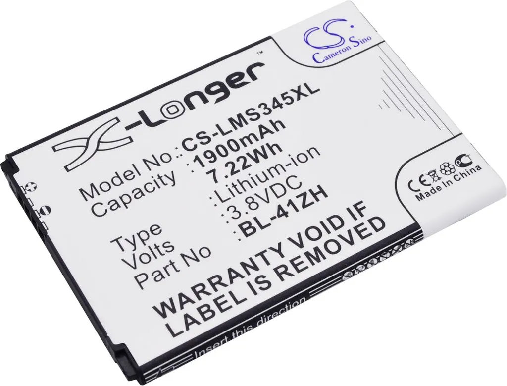 Batteri til LG sunset LTE, 3.8V, 1900 mAh v:6153466
