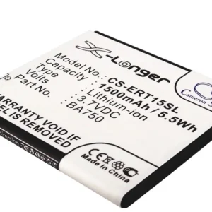 Batteri til Sony Ericsson Anzu, 3.6V (3.7V), 1200 mAh v:4517543 Batteri til Sony Ericsson Anzu, 3.6V (3.7V), 1200 mAh v:4517543