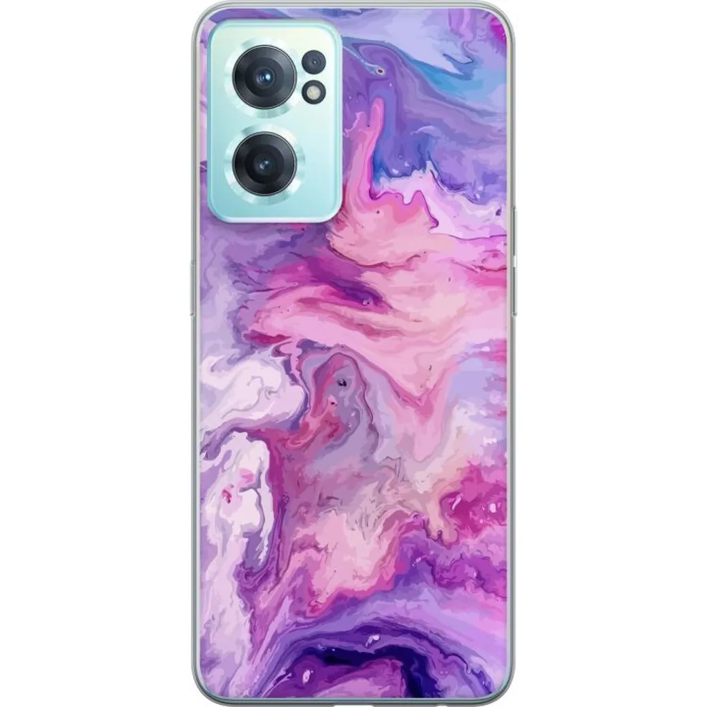 OnePlus Nord CE 2 5G Gjennomsiktig Telefondeksel Marmor v:4243247
