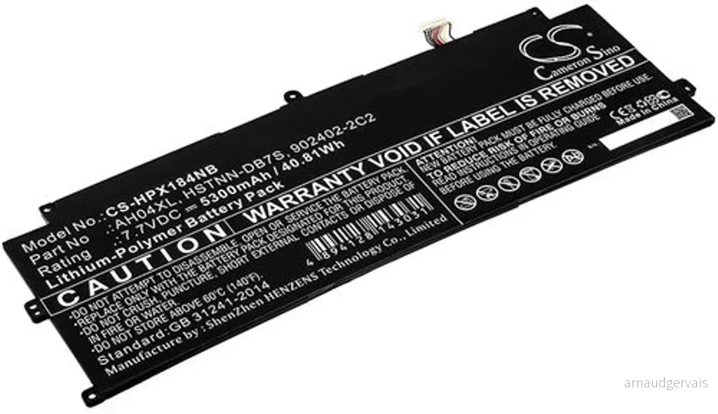 Batteri til HP Spectre x2 Detachable 12t, 7.7V, 5300 mAh v:4075251