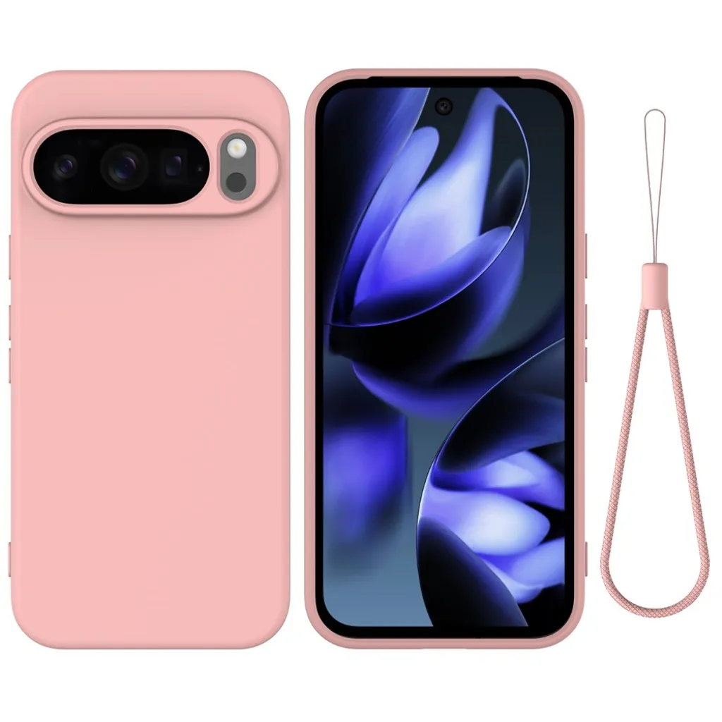 Google Pixel 10 Pro XL Deksel med Stropp – Rosa v:9328123