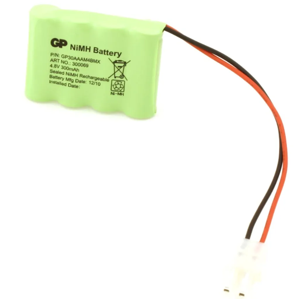 30AAAM4BMX, 4.8V, 300 mAh v:2194217 30AAAM4BMX, 4.8V, 300 mAh v:2194217