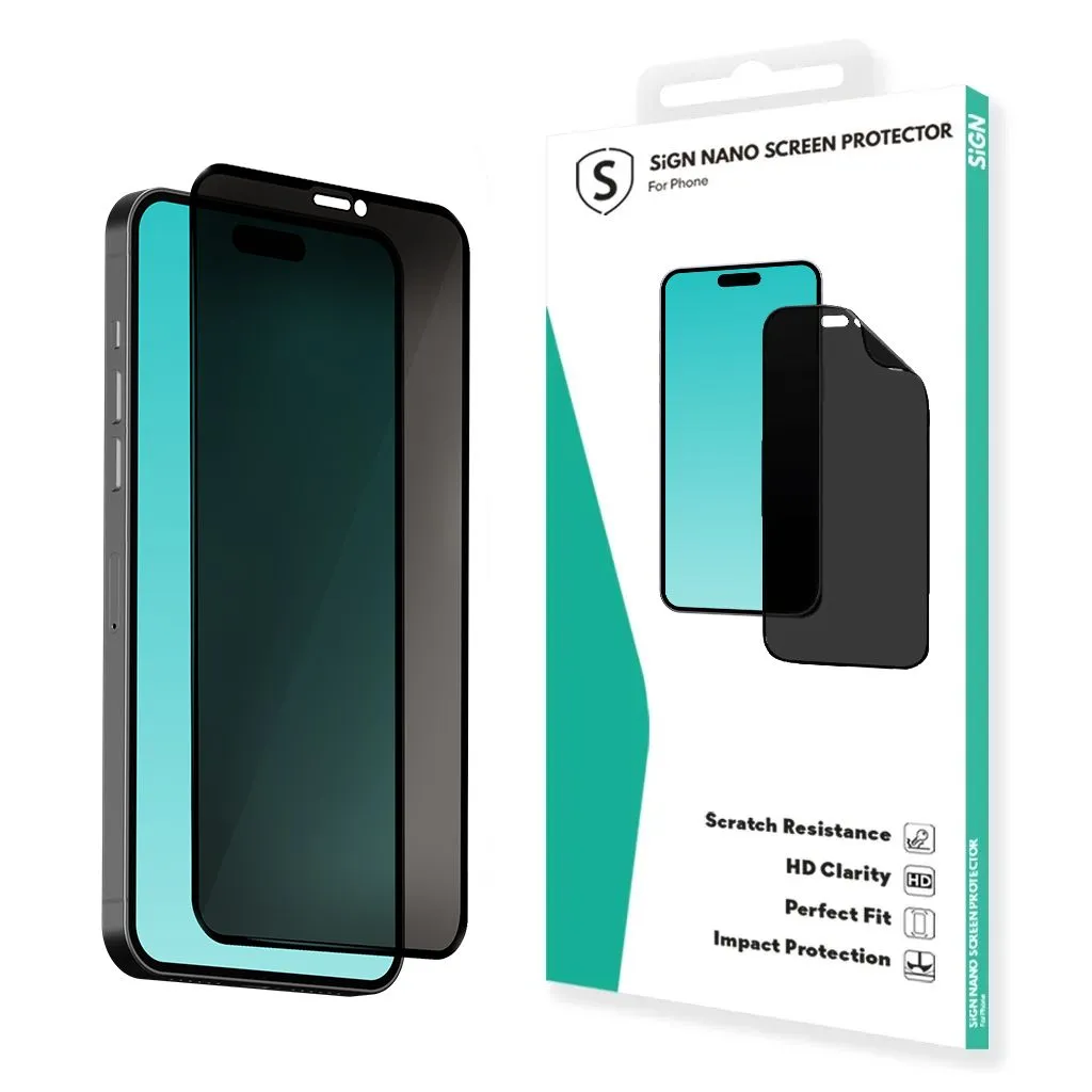SiGN Strong Nano Oneplus 13 Skjermbeskytter Privacy v:1395678