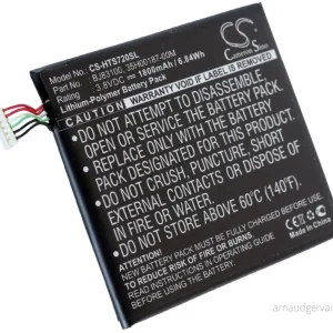 Batteri til 35H00187-01M for HTC, 3.8V, 1800 mAh v:7829861