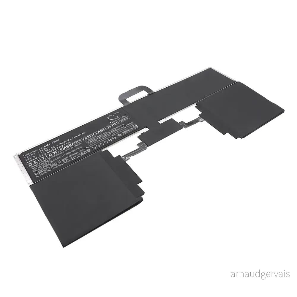 Batteri til MRYU3LL/A, 11.54, 5500mAh v:6335541 Batteri til MRYU3LL/A, 11.54, 5500mAh v:6335541