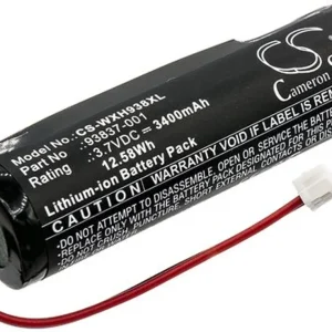 Batteri til 93837-200 for Wahl, 3,7V, 3400mAh v:8501284 Batteri til 93837-200 for Wahl, 3,7V, 3400mAh v:8501284