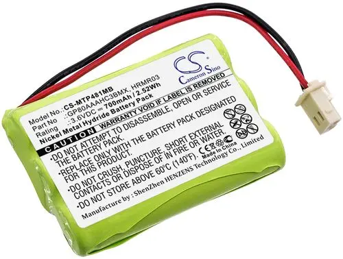 Batteri til VTech VM312, 3,6V, 700mAh v:9365532