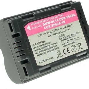 Batteri til BP-DC1 for Panasonic, 7.2V (7.4V), 1700 mAh v:5722054 Batteri til BP-DC1 for Panasonic, 7.2V (7.4V), 1700 mAh v:5722054