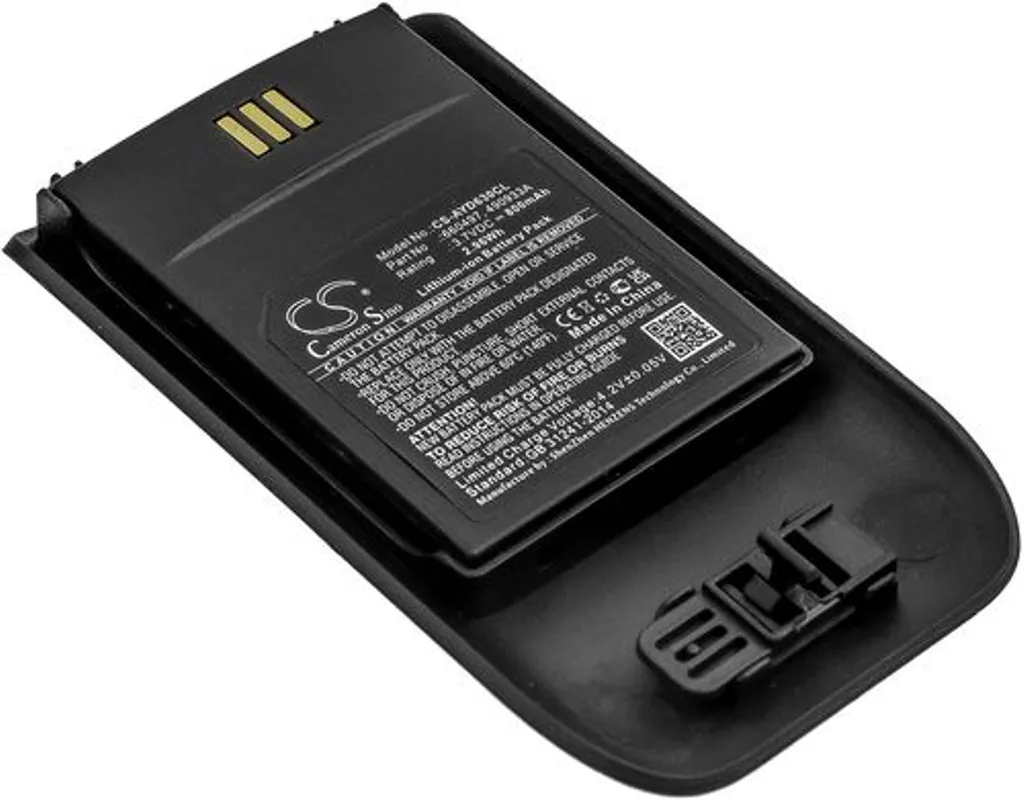 Batteri til Mitel 5634, 3,7V, 800mAh v:3327183