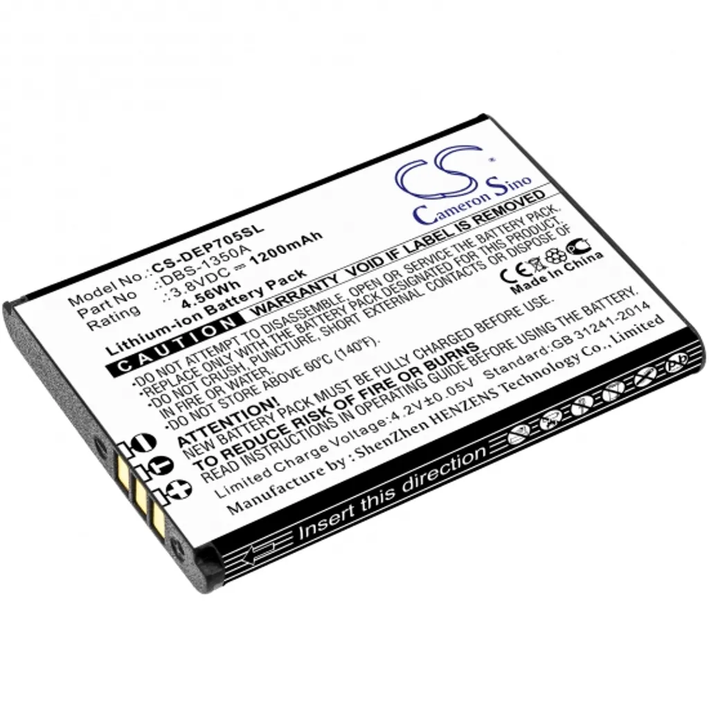 Batteri til Doro 7050 Flip, 3.7V, 1200 mAh v:2269899