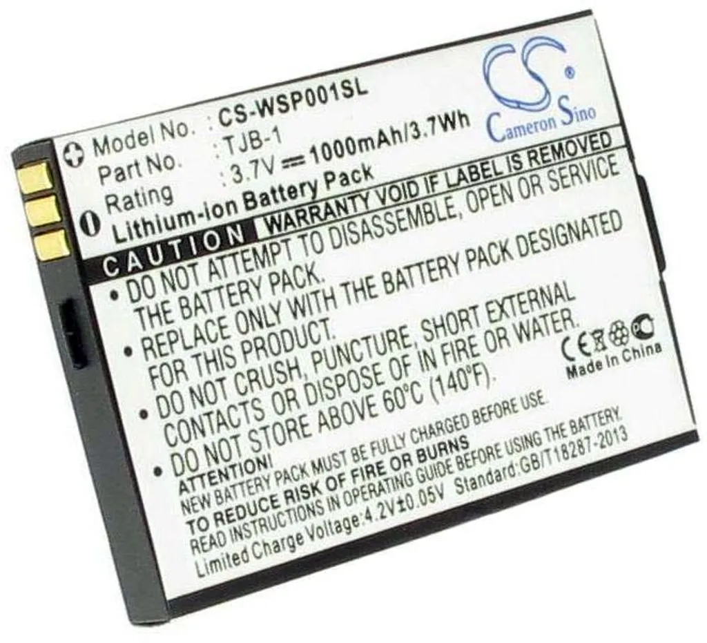 Batteri til Binatone B200, 3.7V (3.6V), 1000 mAh v:9207786