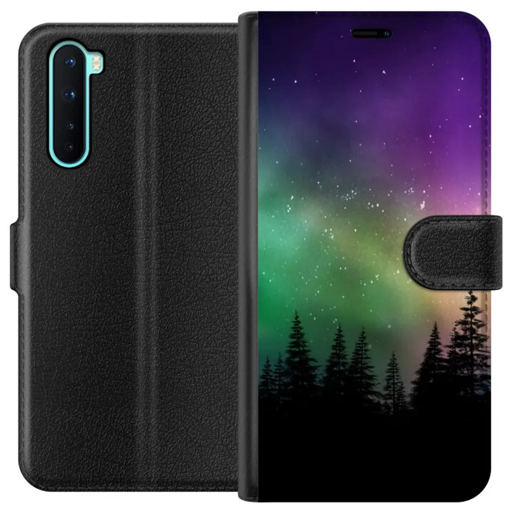 OnePlus Nord Sort Lommebokdeksel Norrsken v:3470456