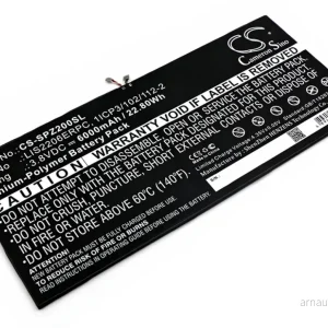Batteri til 1277-3631.1B for Sony, 3.8V, 6000mAh v:5864828 Batteri til 1277-3631.1B for Sony, 3.8V, 6000mAh v:5864828