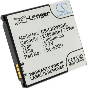 Batteri til LG H420, 3.6(3.7V), 1800 mAh v:2956642