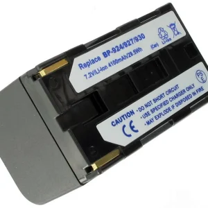 Batteri til BP-924 for Canon, 7.2(7.4V), 4000 mAh v:2749874 Batteri til BP-924 for Canon, 7.2(7.4V), 4000 mAh v:2749874