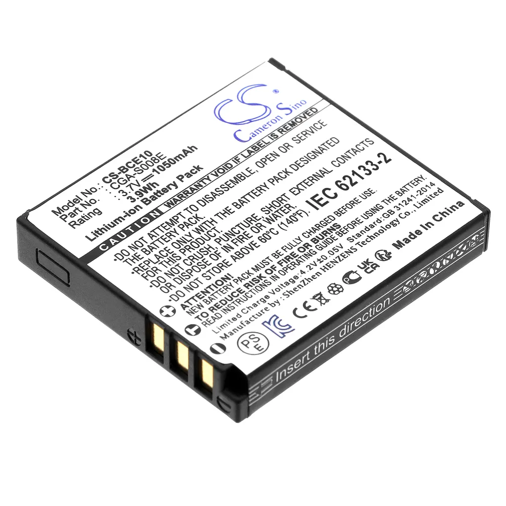 Batteri til DB-70 for Panasonic, 3.6V (3.7V) V, 750 mAh v:3857606 Batteri til DB-70 for Panasonic, 3.6V (3.7V) V, 750 mAh v:3857606